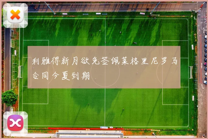 利雅得新月欲免签佩莱格里尼罗马合同今夏到期