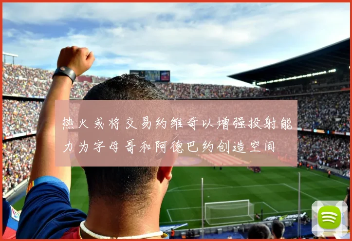 热火或将交易约维奇以增强投射能力为字母哥和阿德巴约创造空间